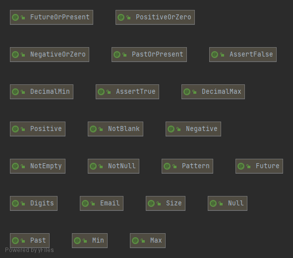 Package constraints